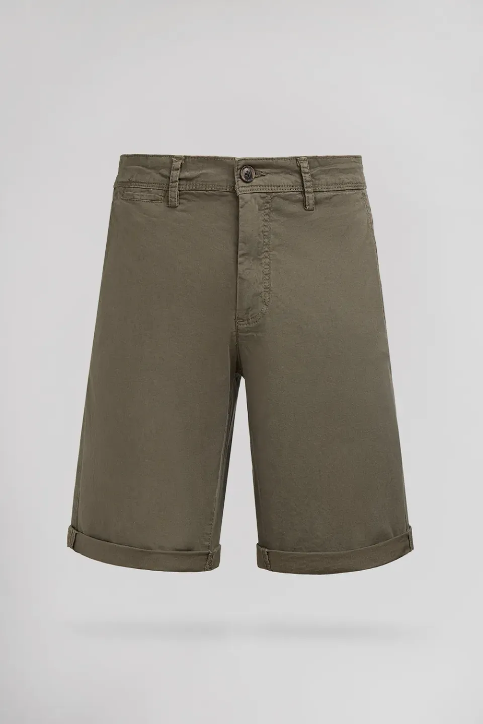 Teddy Smith Turbulence bermuda chino kaki cotone elasticizzato