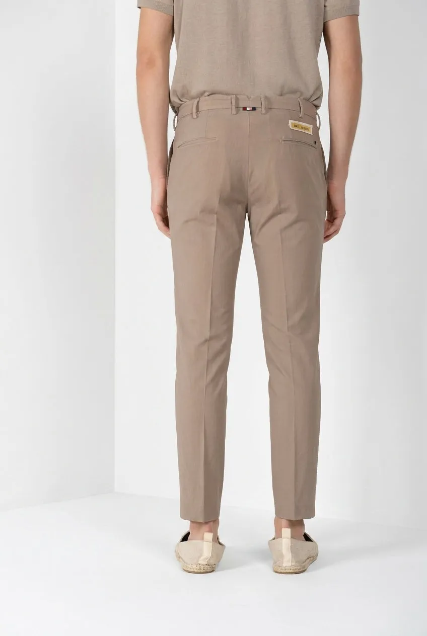 Mason's New York chino uomo beige twill lana regular