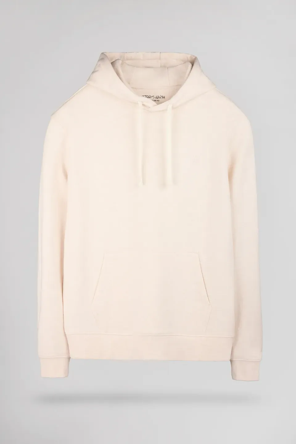 Teddy Smith S-Narvik Hoody felpa cappuccio crema uomo