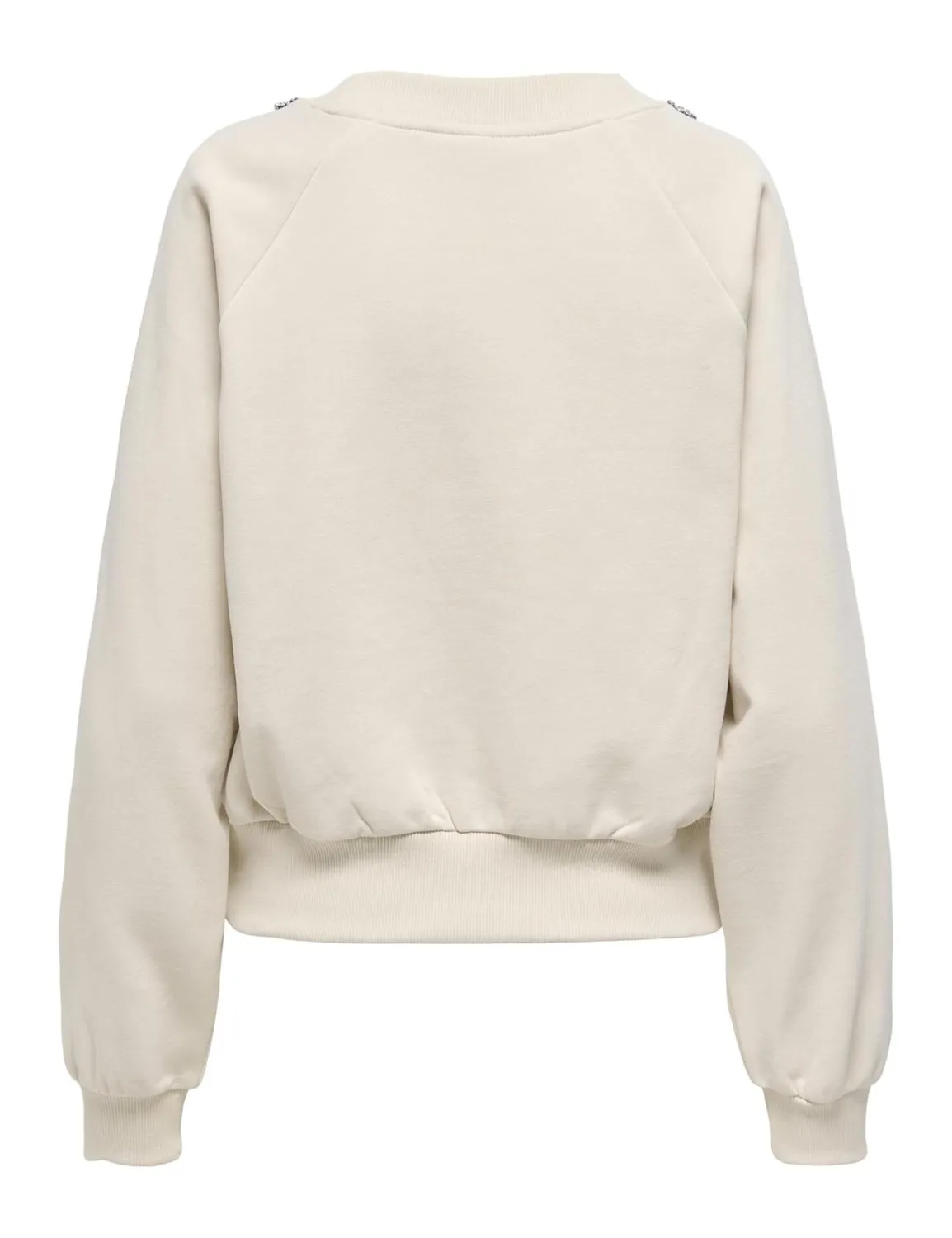 ONLY Onljett L/S O-Neck Box felpa donna M girocollo