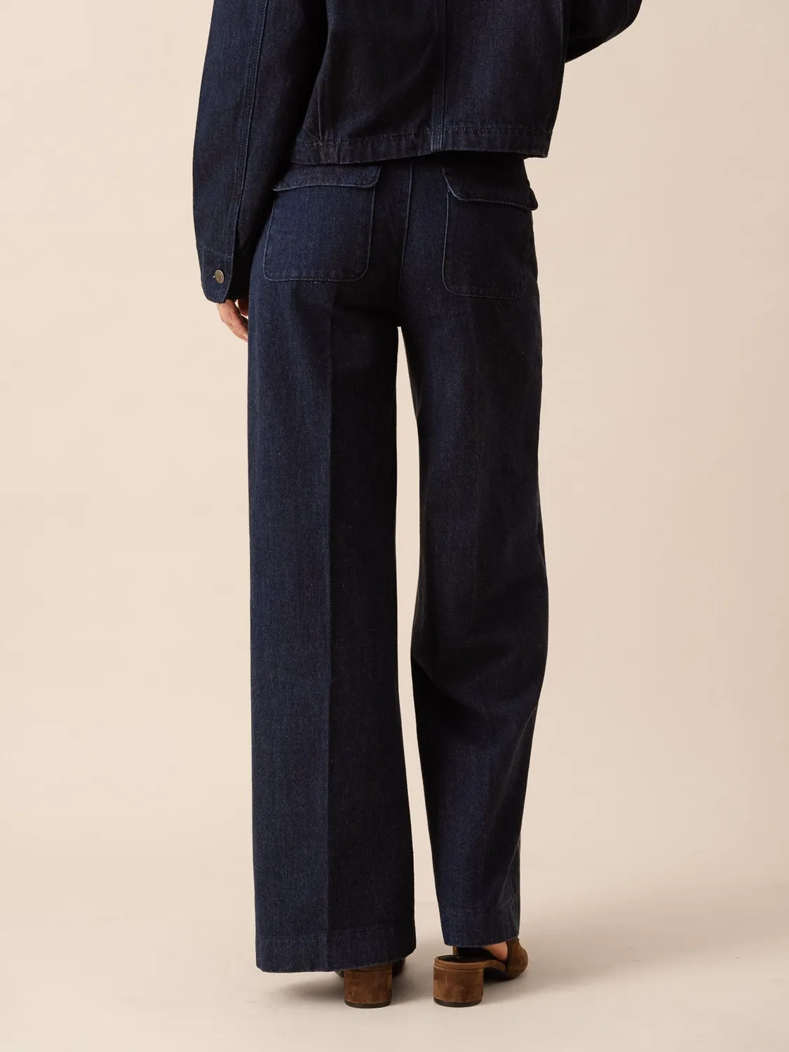 Oraije Pepino jeans palazzo brut vita alta