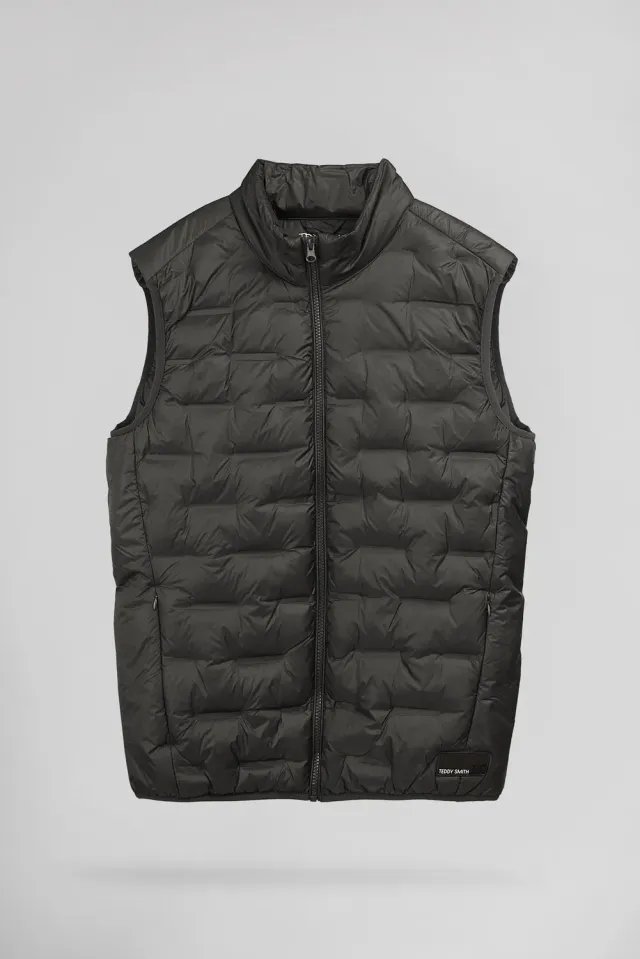 Teddy Smith B-Toran gilet piumino kaki uomo