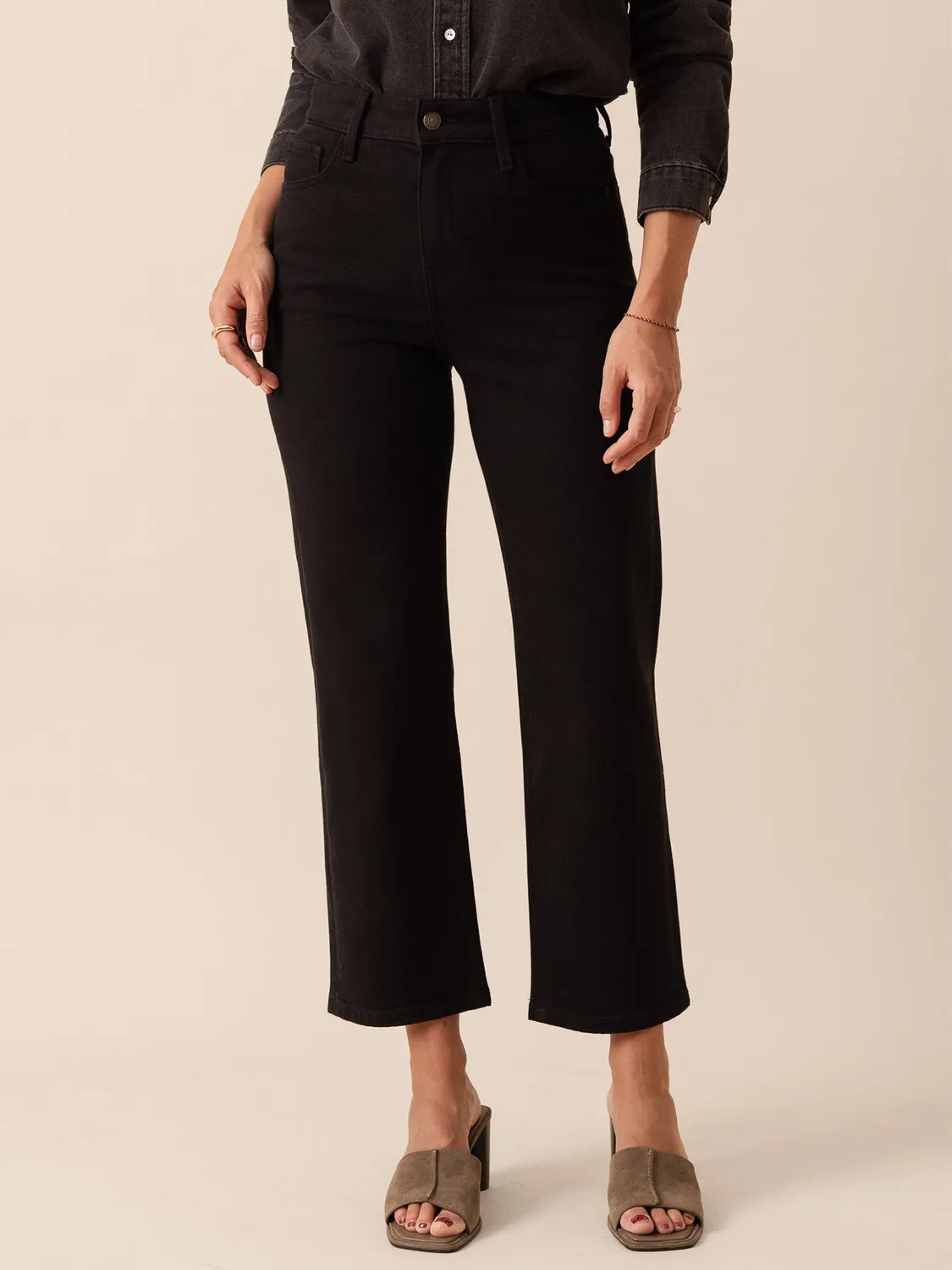 Oraije Solange jeans straight nero