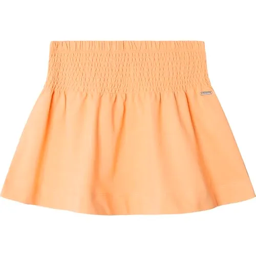 Pepe Jeans Giz gonna felpa beige pesca elastico in vita