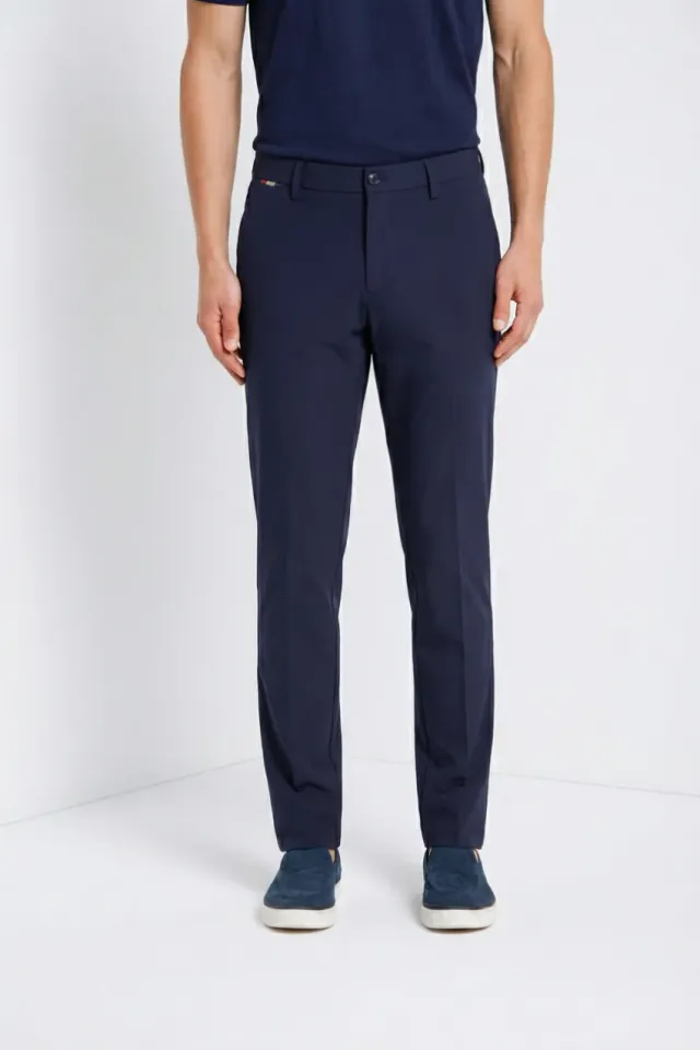 Mason's Milano Dynamic Chino Jogger Blu Navy Tecnico