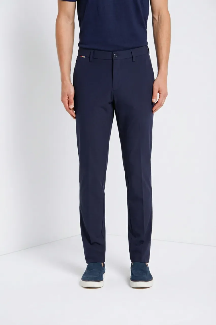 Mason's Milano Dynamic Chino Jogger Blu Navy Tecnico