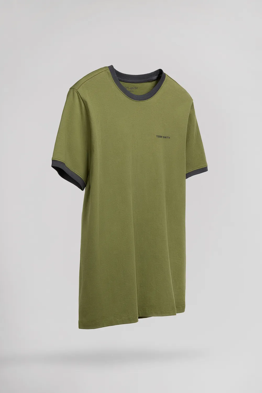 Teddy Smith The Tee 2 R MC Olive t-shirt verde regular