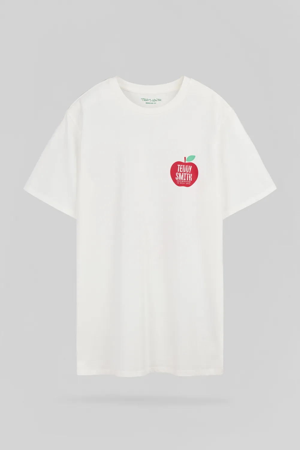 Teddy Smith T-Golden Middle White t-shirt uomo cotone