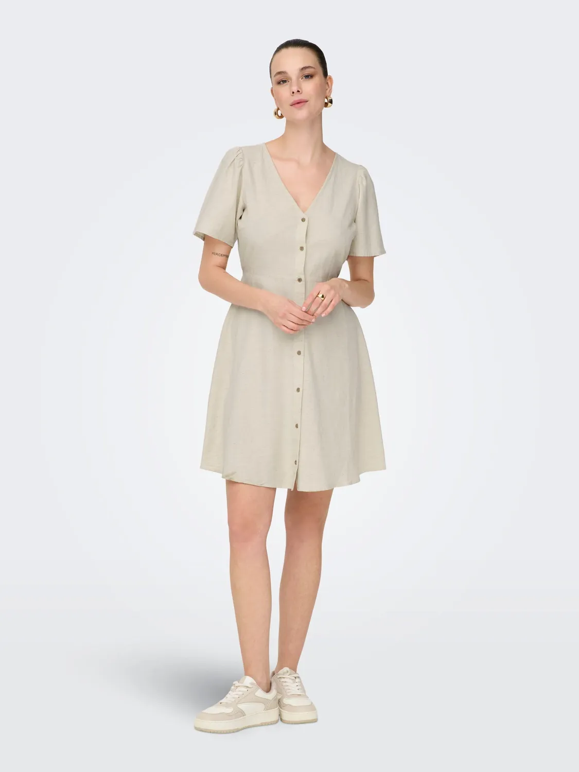 ONLY ONLVITA Vestito Corto Falcon leggero