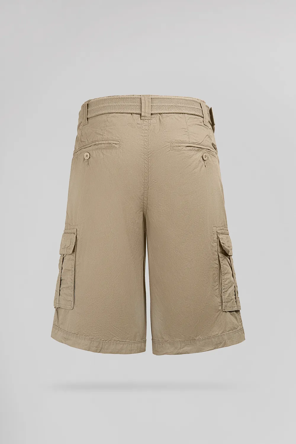 Teddy Smith Sytro 3 bermuda uomo beige dune tasche