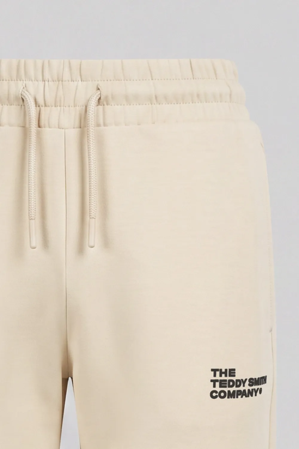 Teddy Smith P-Company Jr Pantalone Tuta Crema Slim