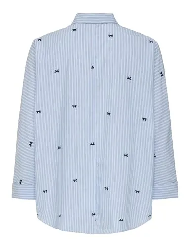 ONLY Onlzeidi Grace camicia donna M manica lunga fiocco