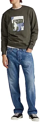 Pepe Jeans Oldwive Crew felpa uomo girocollo