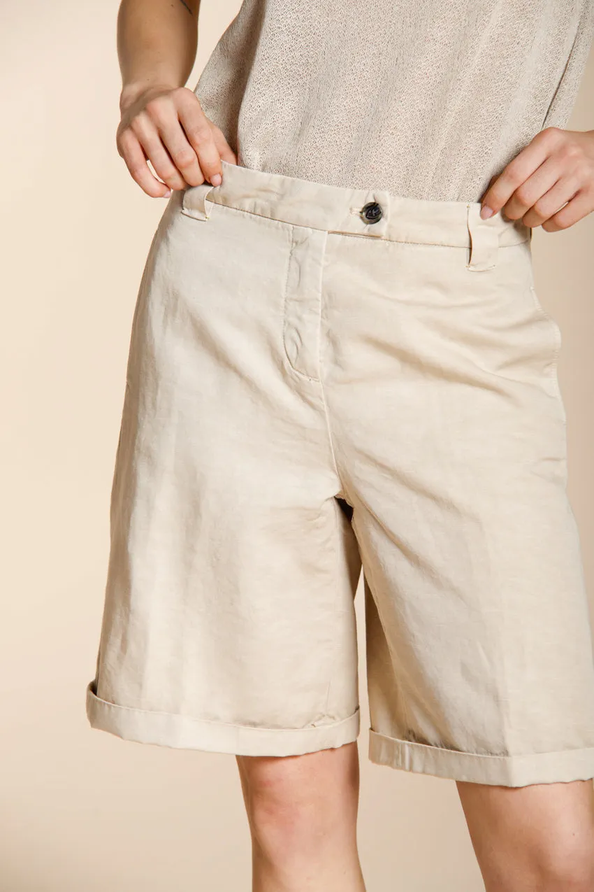 Mason's Brigitte bermuda chino donna gesso relaxed