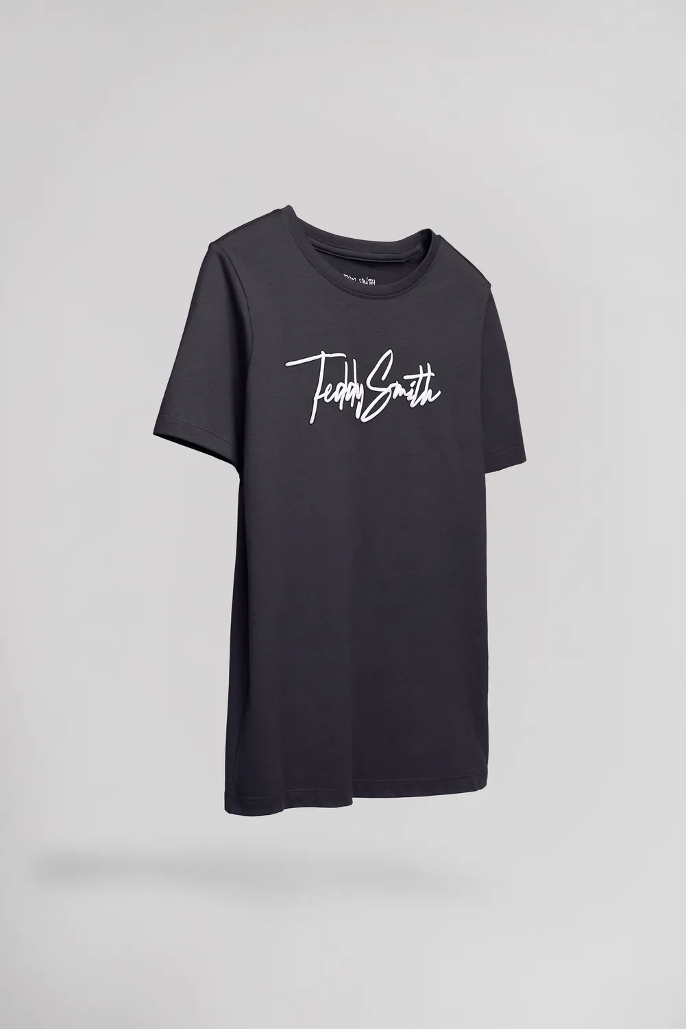 Teddy Smith T-Evan T-shirt Ragazzo Blu Navy Cotone