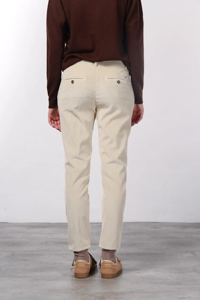 Mason's New York Slim chino crema velluto