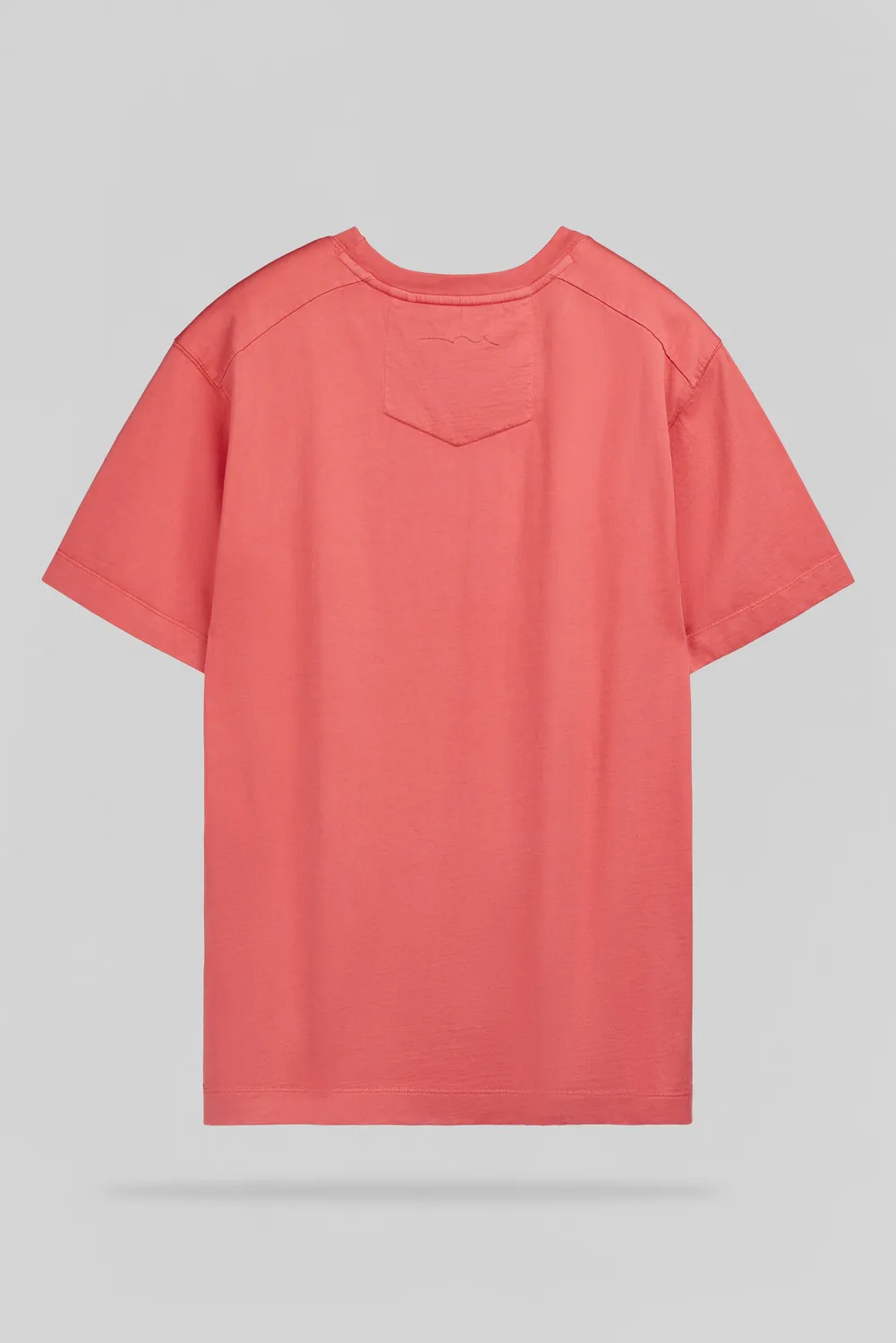 Teddy Smith Nateo t-shirt uomo rossa cotone pesante