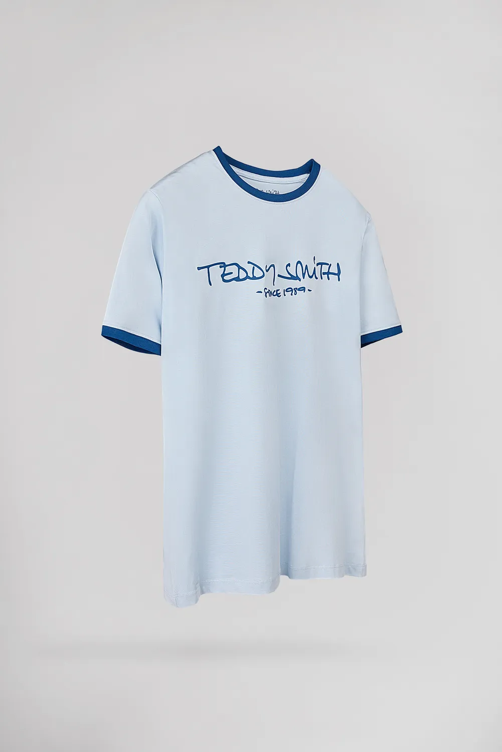 Teddy Smith Ticlass MC maglietta uomo azzurro