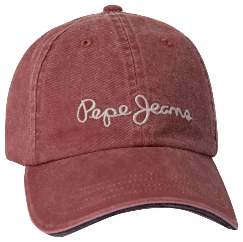 Pepe Jeans Fleur Cap berretto donna rosso merlot