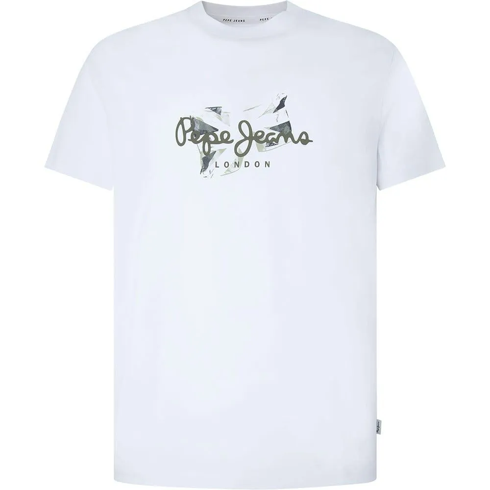 Pepe Jeans Count T-Shirt uomo arancione XS logo petto