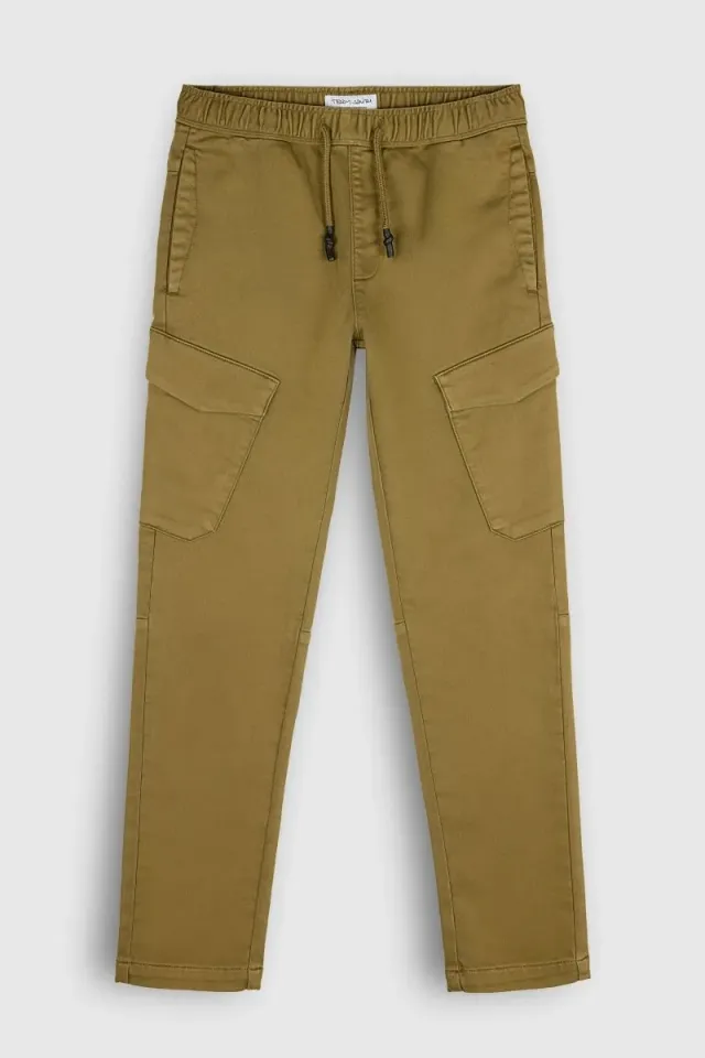 Teddy Smith P-Piky Cargo Pantaloni Bambino cotone