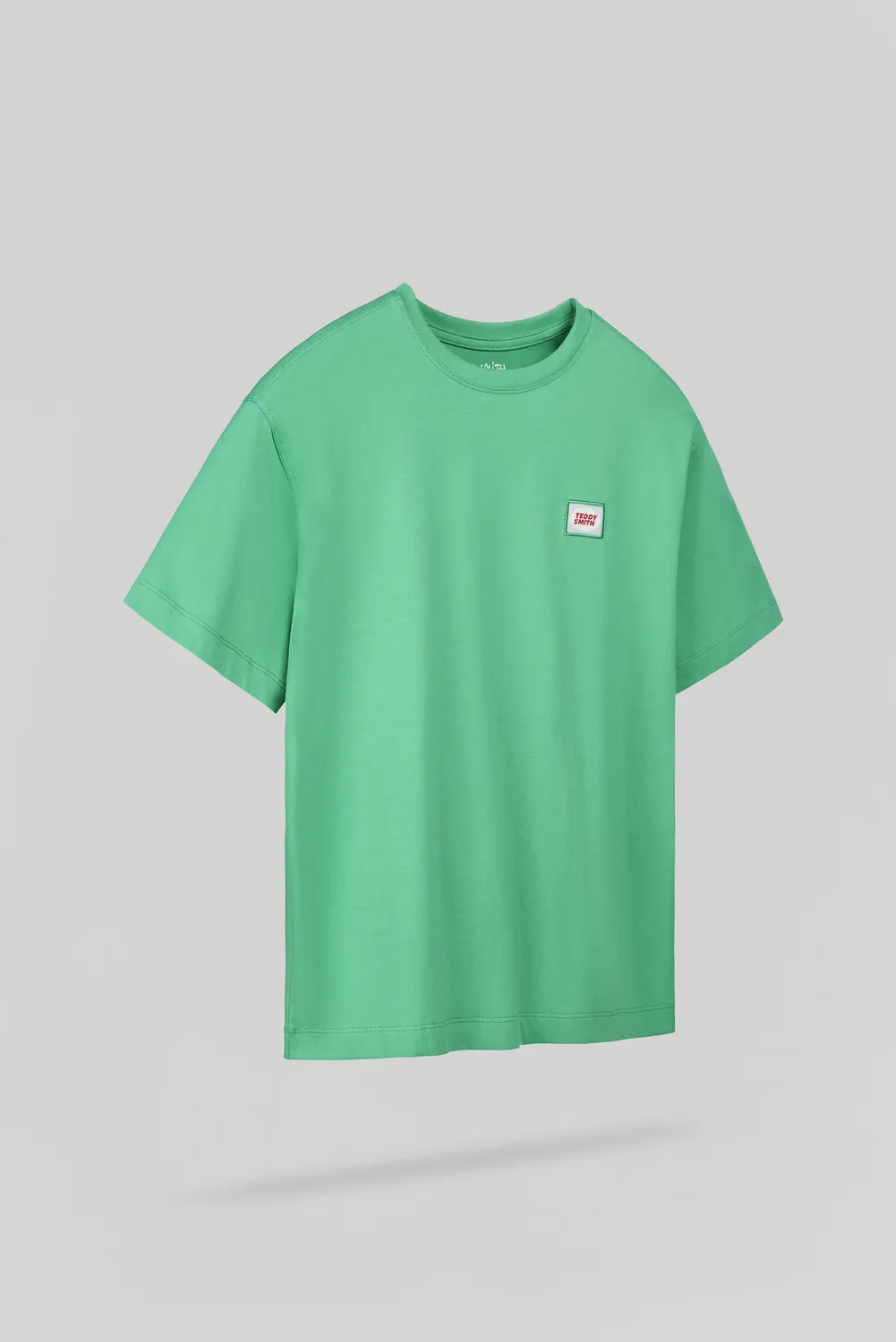 Teddy Smith T-Badge MC JR t-shirt bambino verde candy