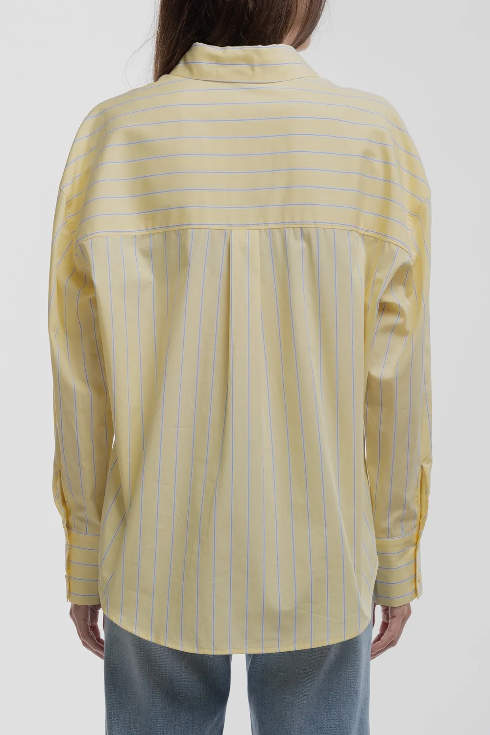 Teddy Smith C-Charlina Jaune Citron camicia oversize gialla