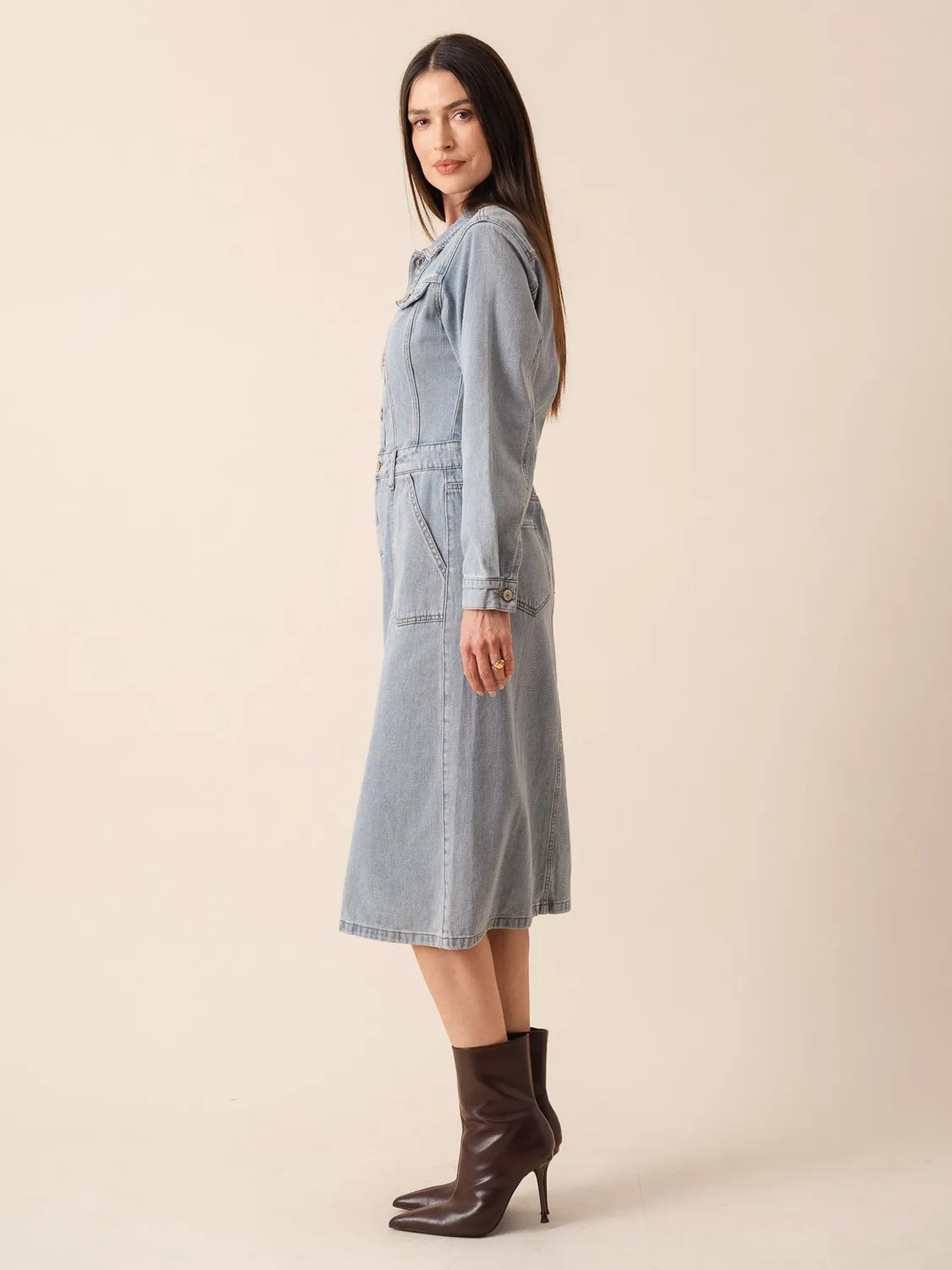 Oraije Ophelie abito jeans matita premium