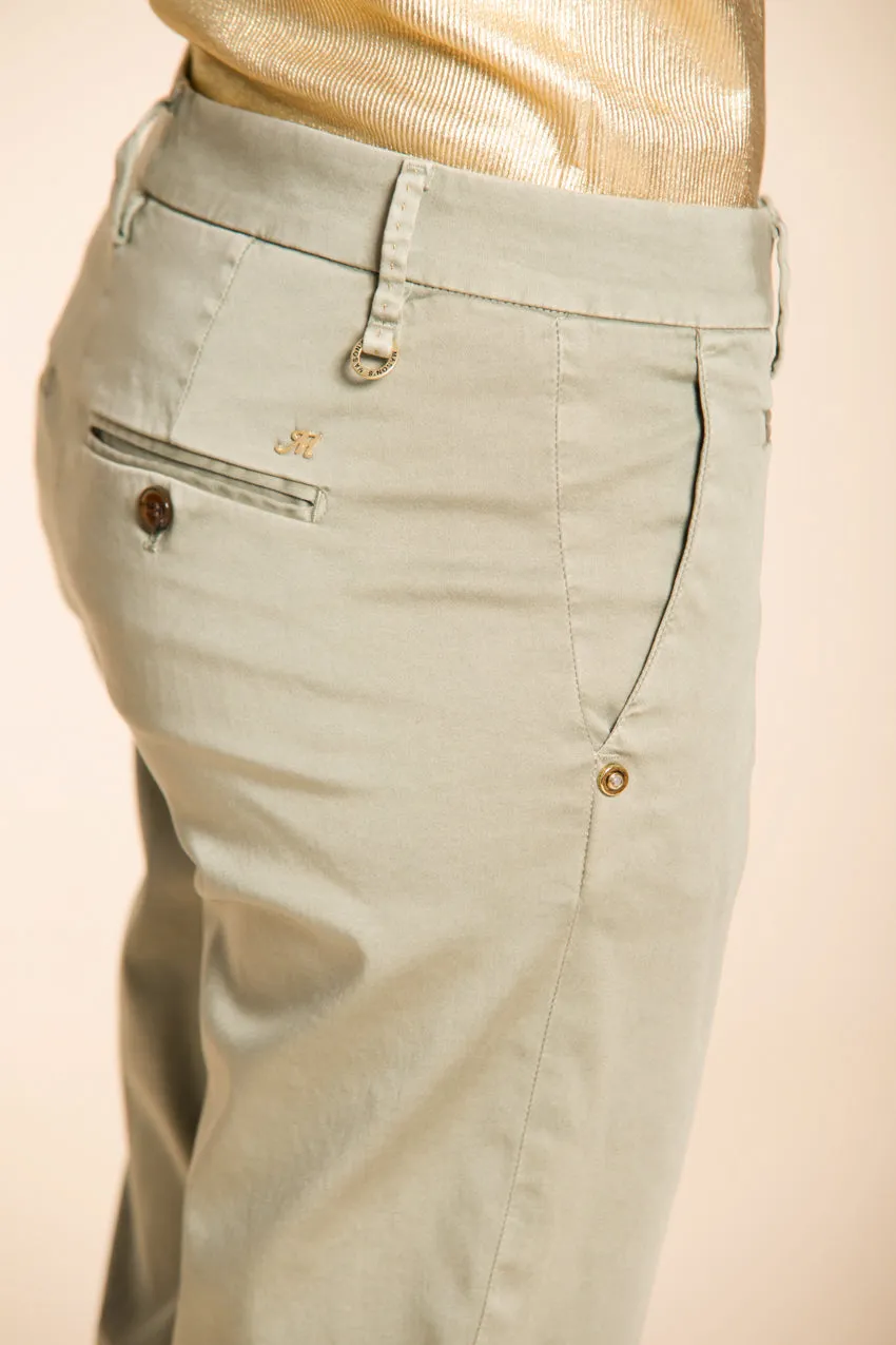 Mason's New York Slim chino donna salvia slim stretch