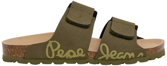 Pepe Jeans Bio Brook B sandali bimbo 33 EU sughero