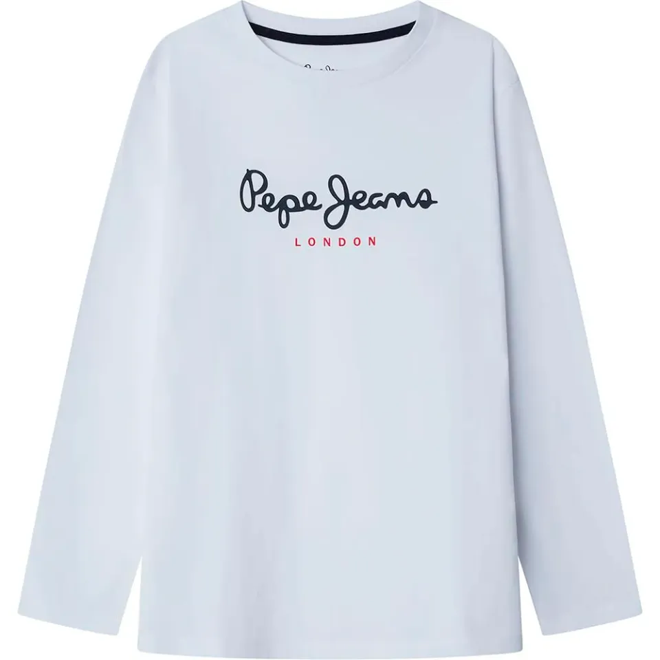 Pepe Jeans New Herman t-shirt bambino 8 anni maniche lunghe