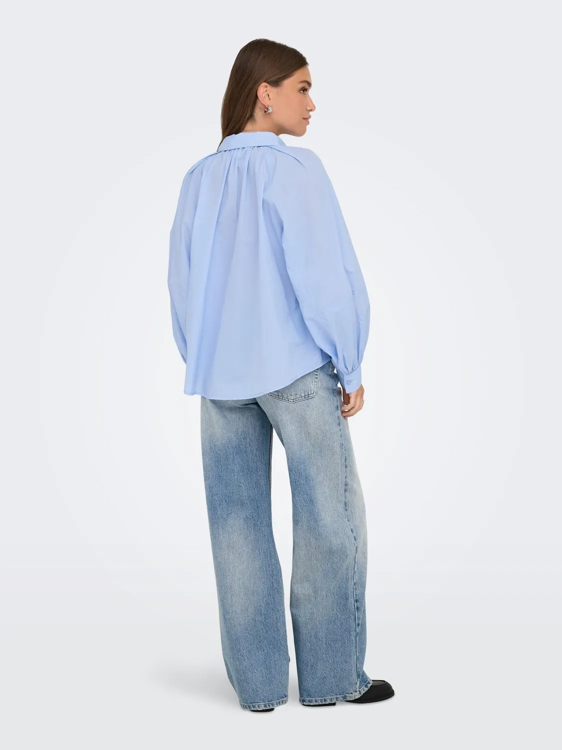 ONLY River camicia donna azzurro chiaro regular fit