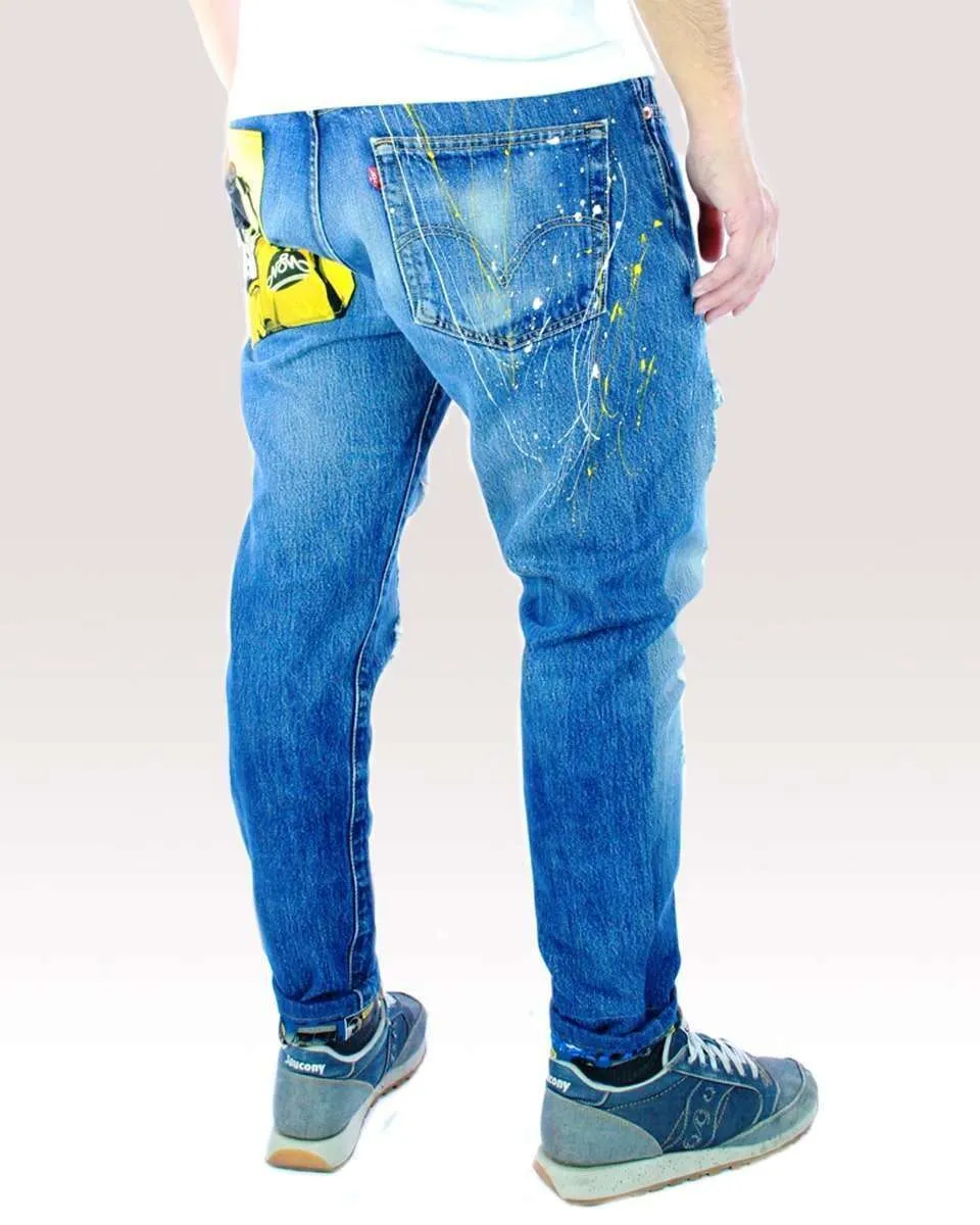 Levi's Vintage Breaking Bad jeans con tessuto serie tv inserto