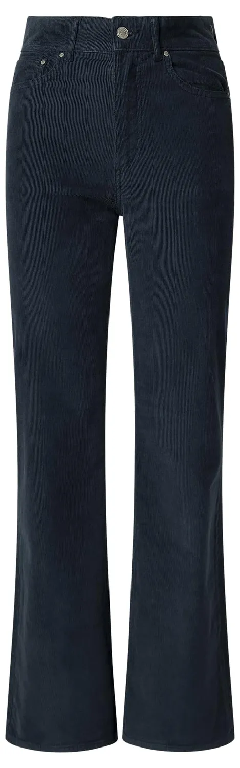 Pepe Jeans Willa Flare Pantaloni Donna Velluto Vita Alta 32W