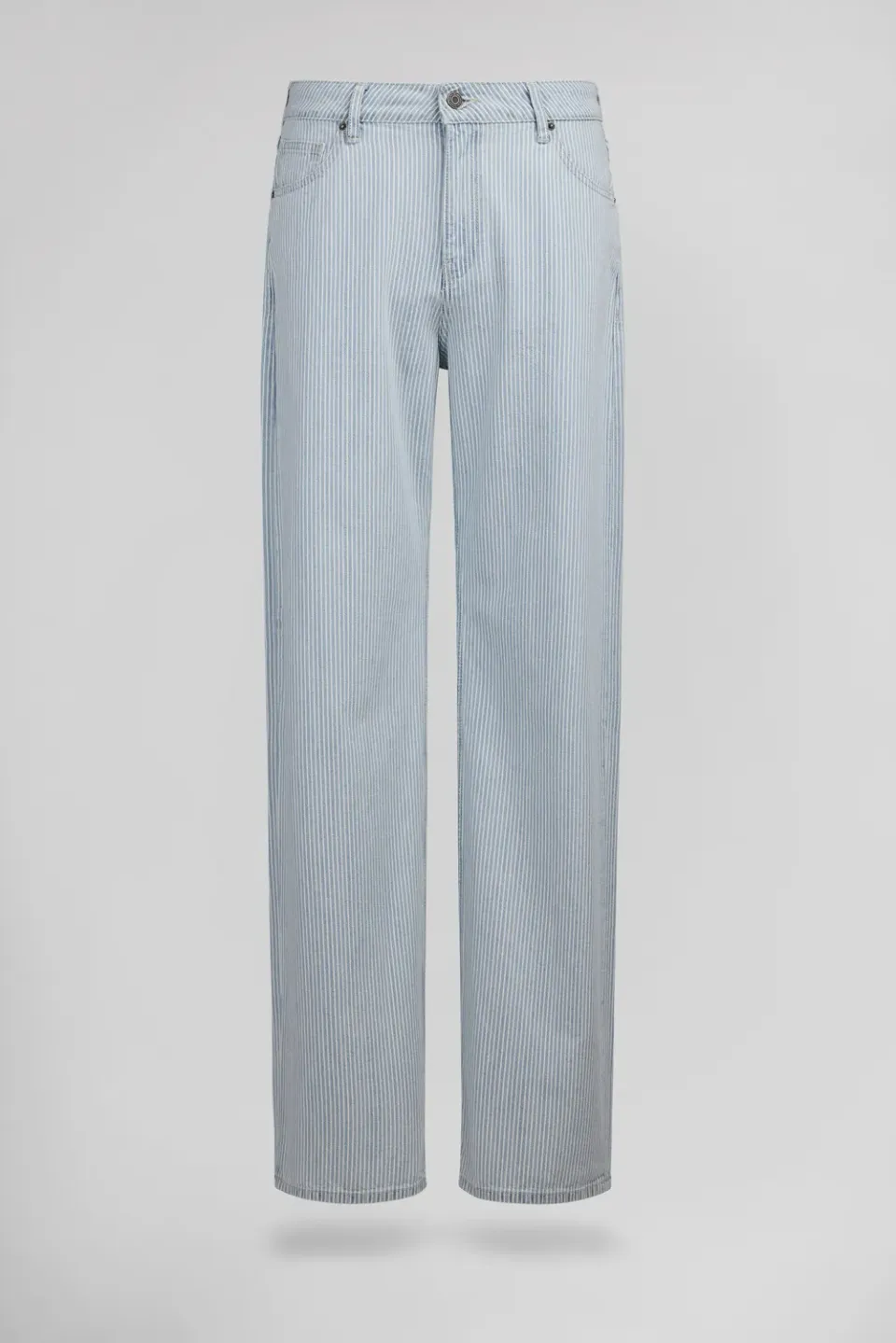 Teddy Smith Tomboy Stripes jeans dritti bleached donna