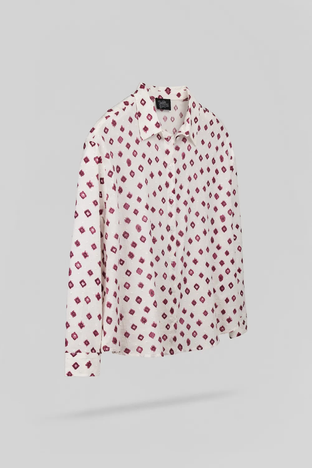 Teddy Smith C-Liviana camicia donna lampone scuro voile