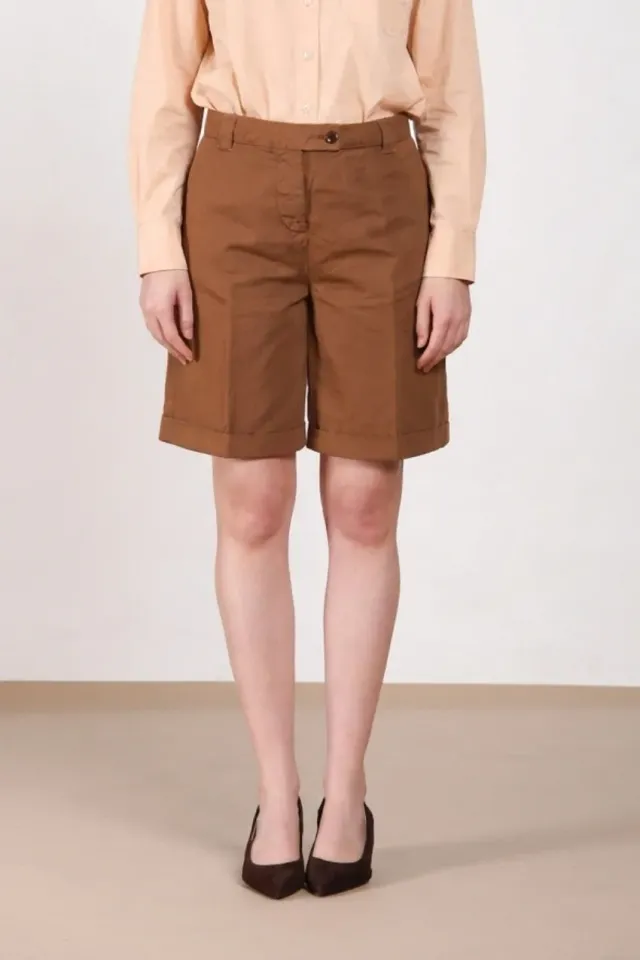 Mason’s Brigitte bermuda chino donna marrone chiaro relaxed