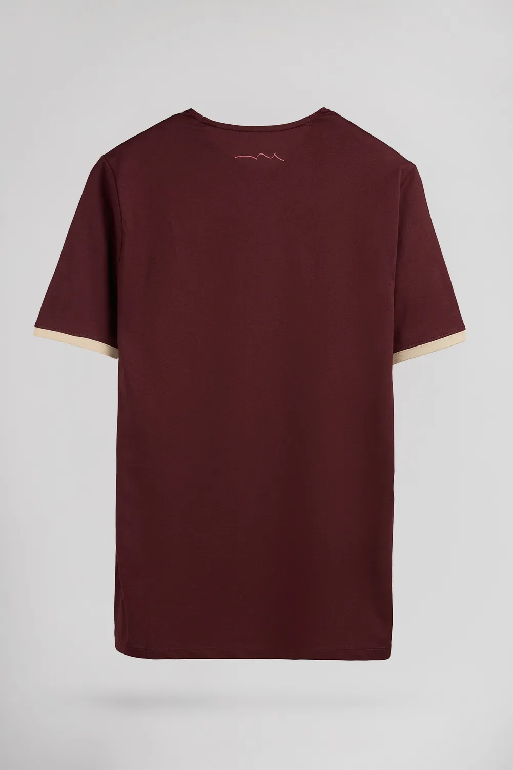 Teddy Smith The Tee 2 R MC t-shirt bordeaux uomo