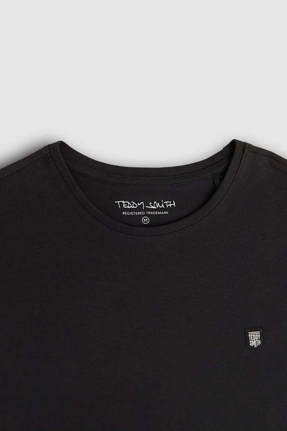 Teddy Smith T-Taho t-shirt uomo carbone girocollo