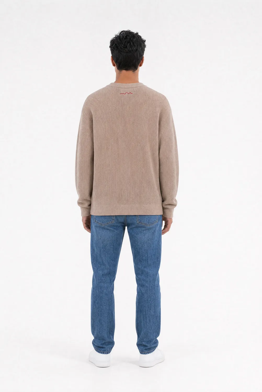 Teddy Smith P-Liam Pull Chenille Beige Uomo