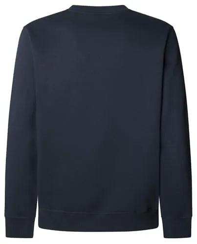 Pepe Jeans Trey Crew felpa uomo blu M logo petto