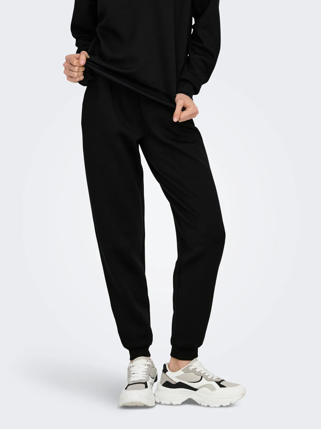 ONLY ONPLOUNGE Sweatpants Tuta Donna Nero regular