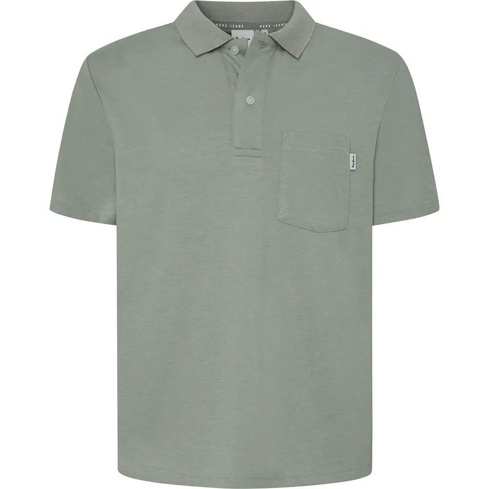 Pepe Jeans Mans polo uomo blu Sea Blue melange