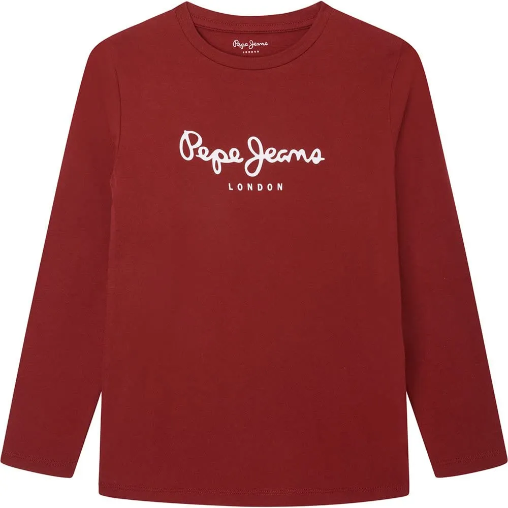 Pepe Jeans New Herman t-shirt bambino 8 anni maniche lunghe