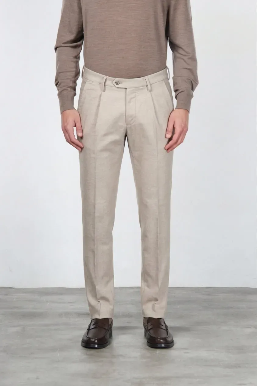 Mason's Torino City pantalone chino uomo beige slim fit