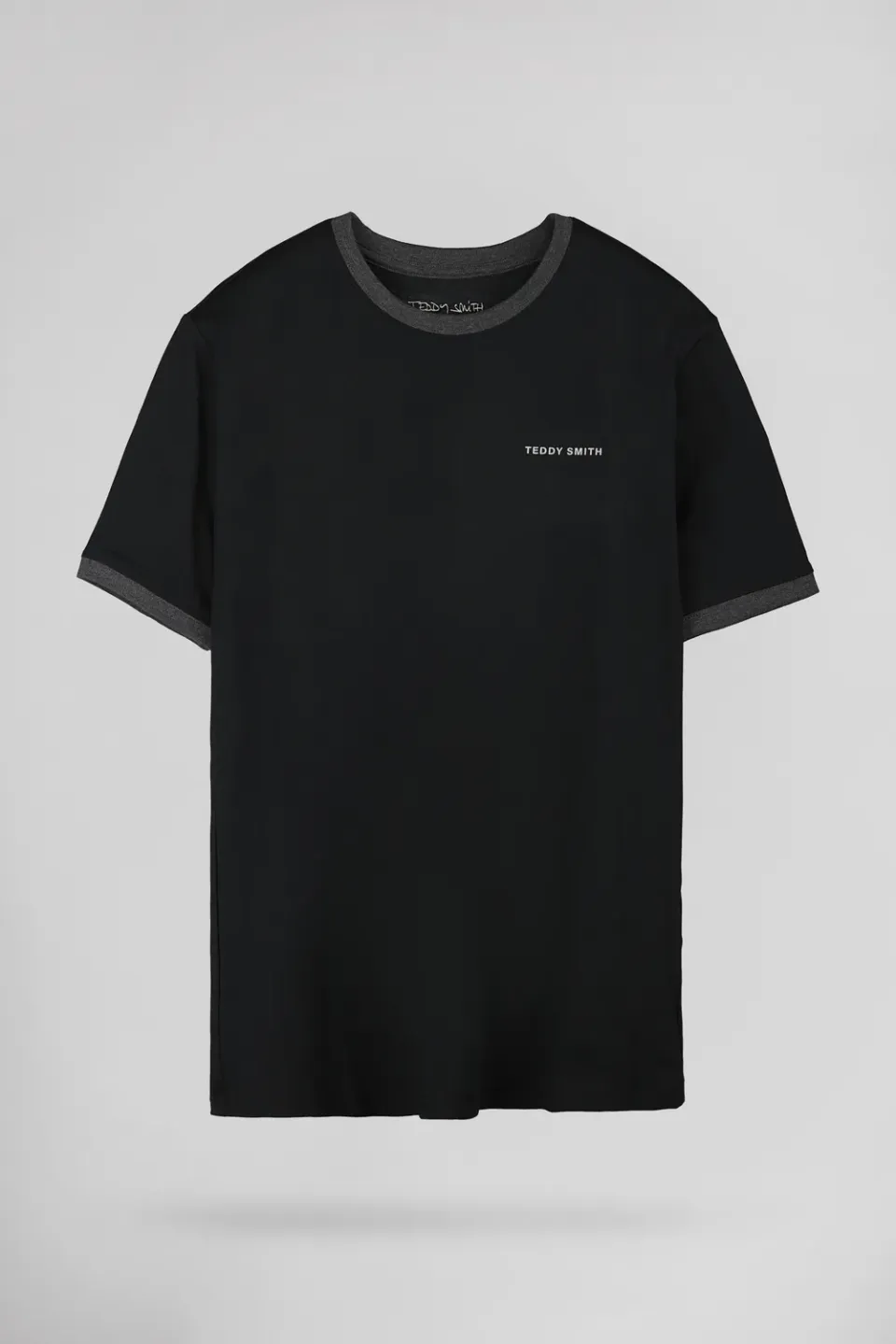 Teddy Smith The Tee 2 R t-shirt nero uomo cotone