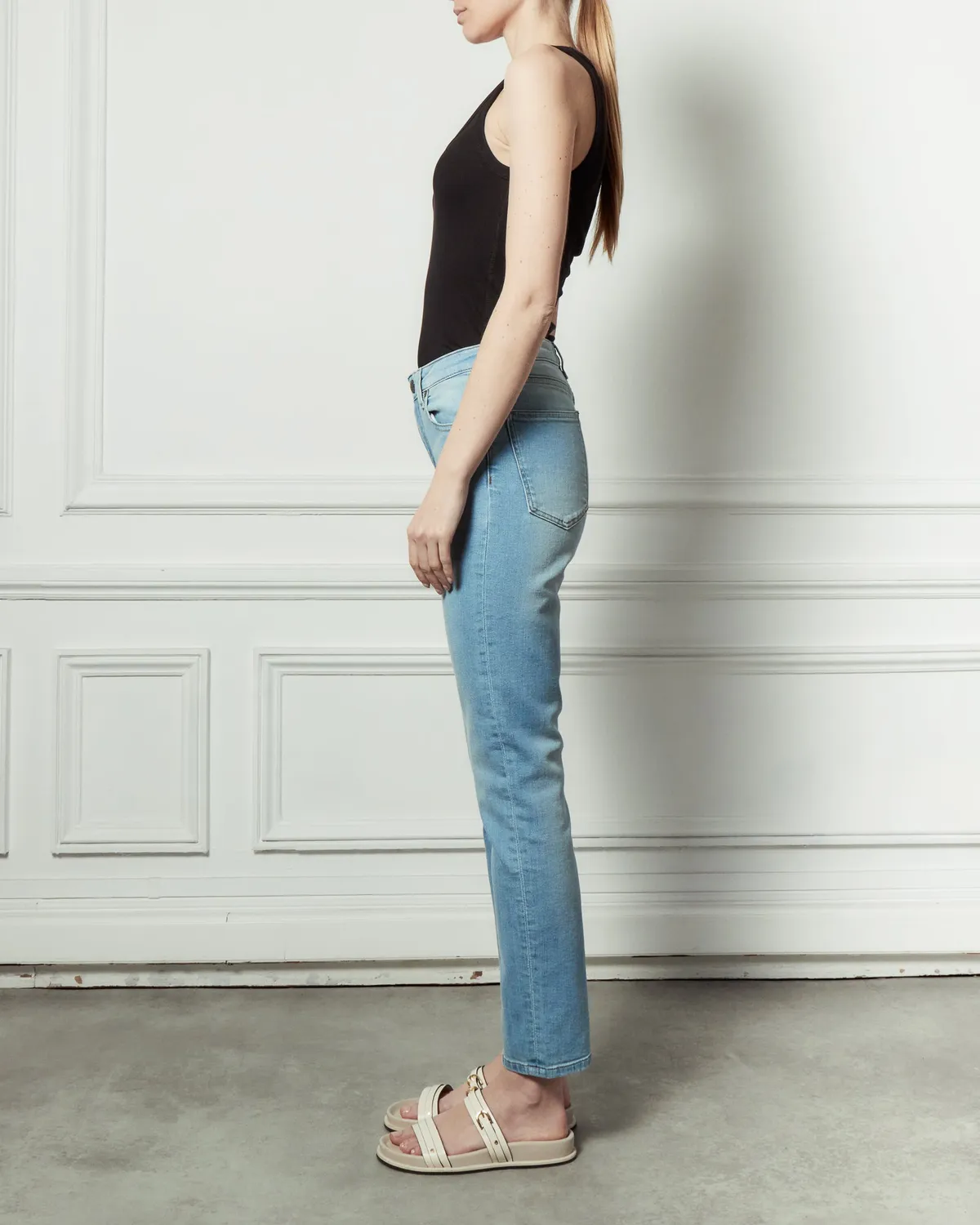 acquaverde Crystal Light Used jeans slim stretch