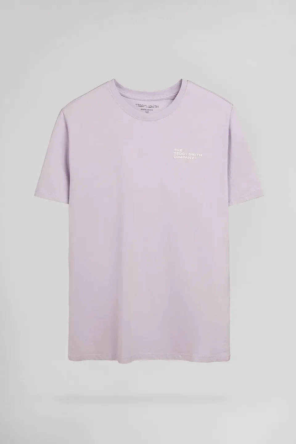 Teddy Smith T-Pany T-Shirt Cotone Lavanda Uomo