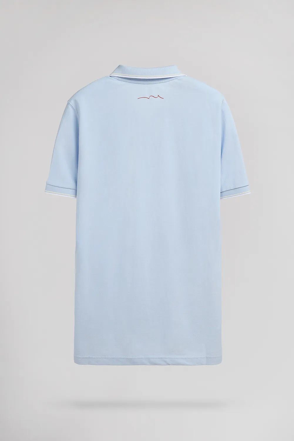 Teddy Smith Pasian 2 polo pastel blue uomo piquet cotone