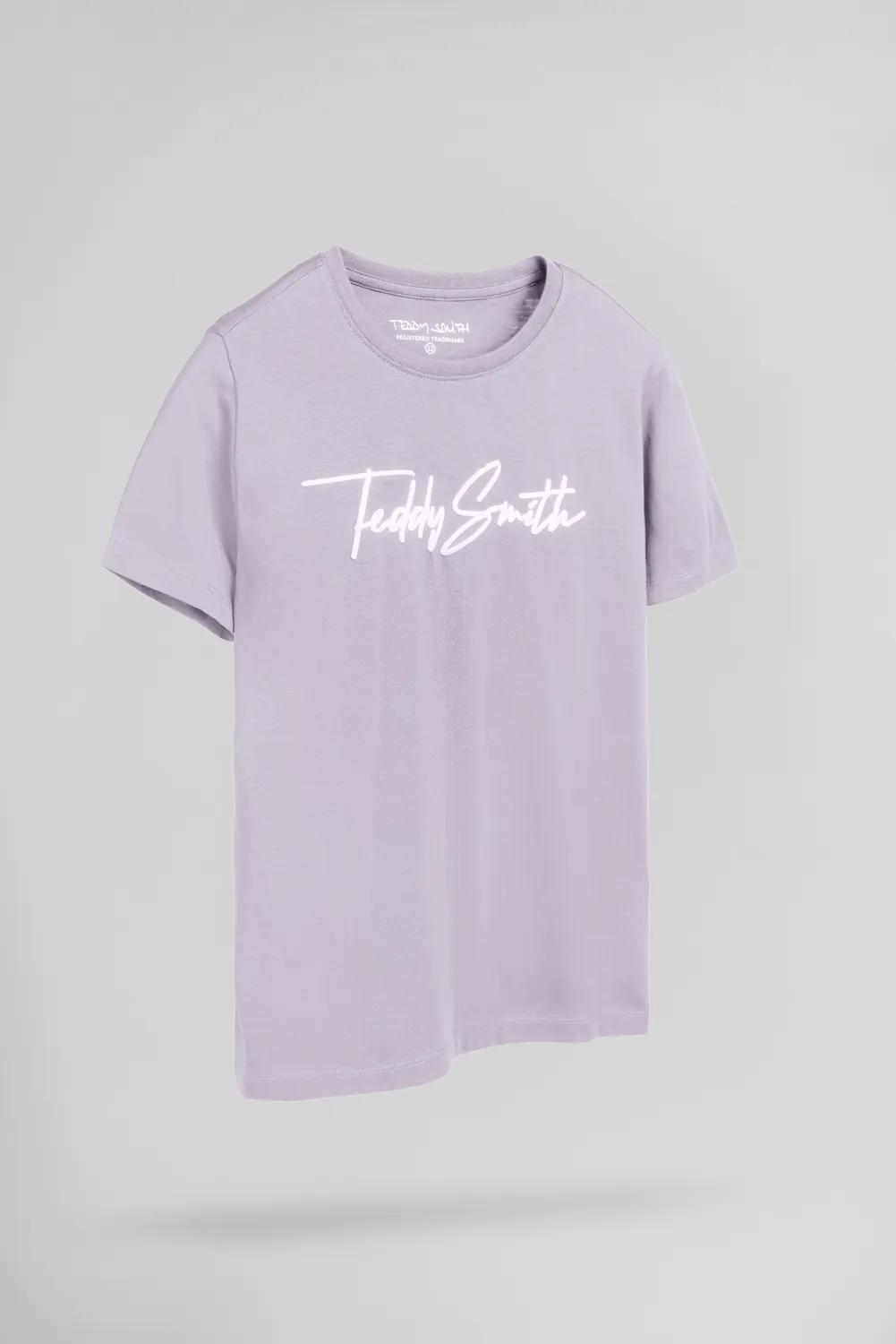 Teddy Smith T-Evan MC JR t-shirt bimbo lavanda cotone